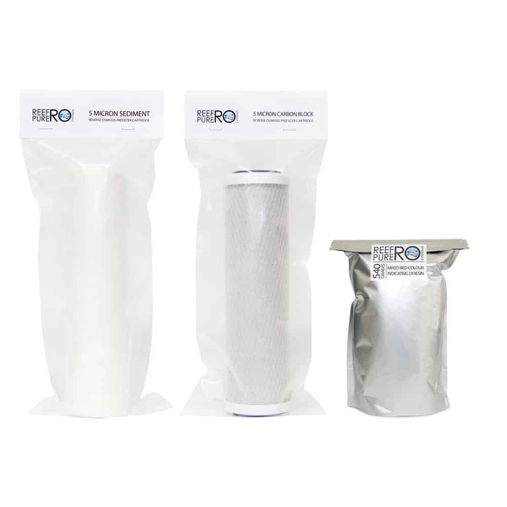 4 Stage Filter Kit " Including DI Resin