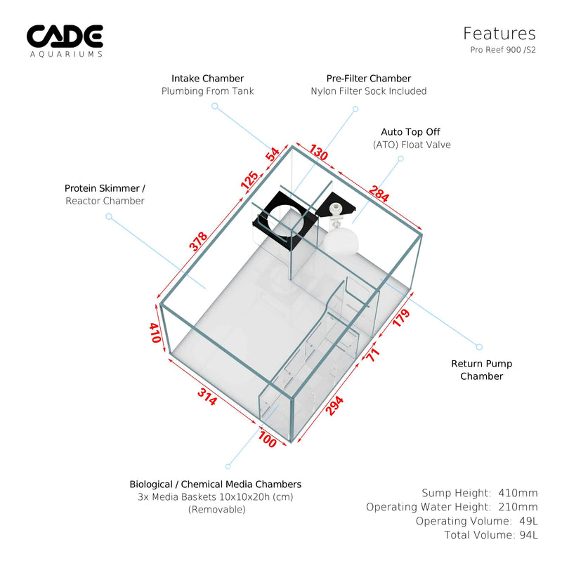 CADE PRO REEF S2 900-13