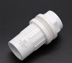 White DIN Tank Fitting (Bulkhead)-1