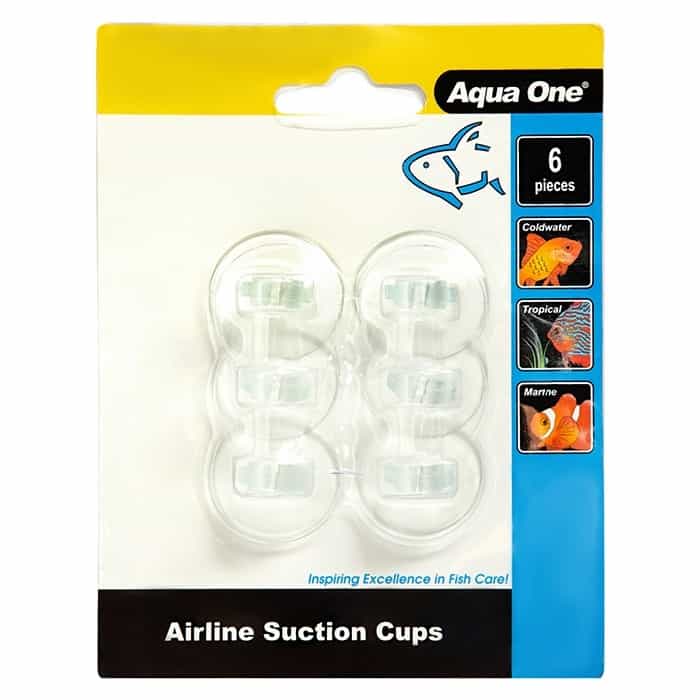 Aqua One Suction Cups Airline 6 Pack-1