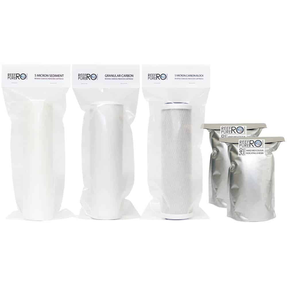 6 Stage Filter Kit " Including DI Resin