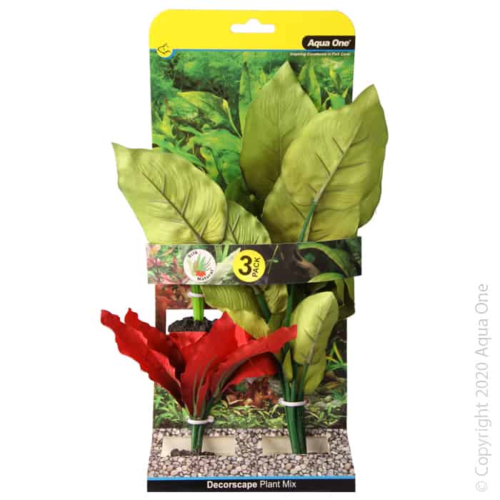 Silk Plant 3pk Mix 3-1