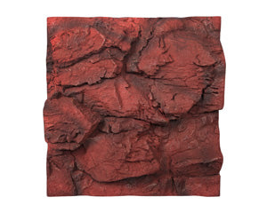 Reptile One CopiRock PU Background Joinable 55x55cm H 8cm Thickness Red Stone-1