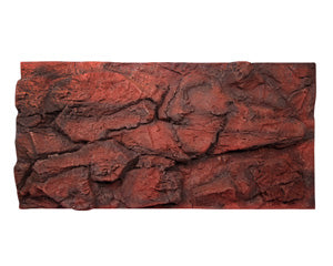 Reptile One CopiRock PU Background Joinable 115x55cm H 8cm Thickness Red Stone