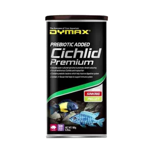 Dymax Cichlid Premium 180g Sinking Pellets-1