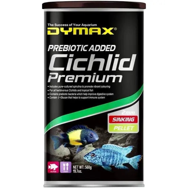 Dymax Cichlid Premium 560g Sinking Pellets-1
