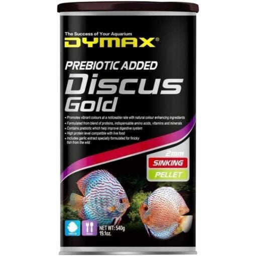 Dymax Discus Gold 540g Sinking Pellets-1