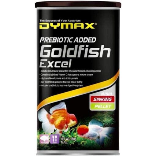 Dymax Goldfish Excel 560g Sinking Pellets-1