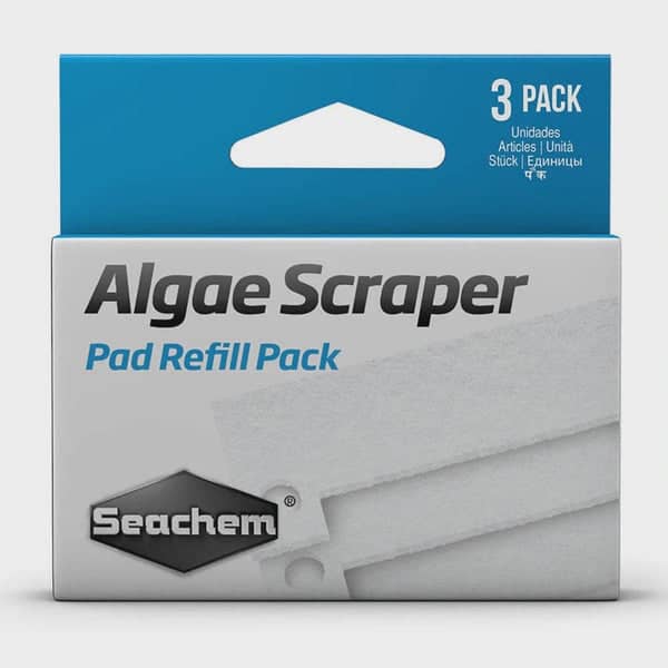 Seachem Algae Scraper Replacement Scrubber Pad (3 pack)-1