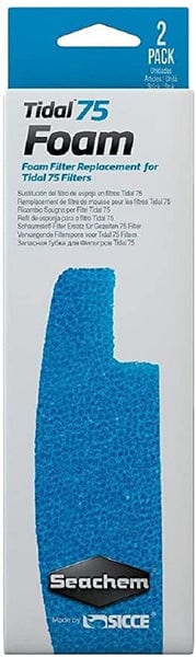 Seachem Tidal 75 Foam Sponge - 2 Pack-1