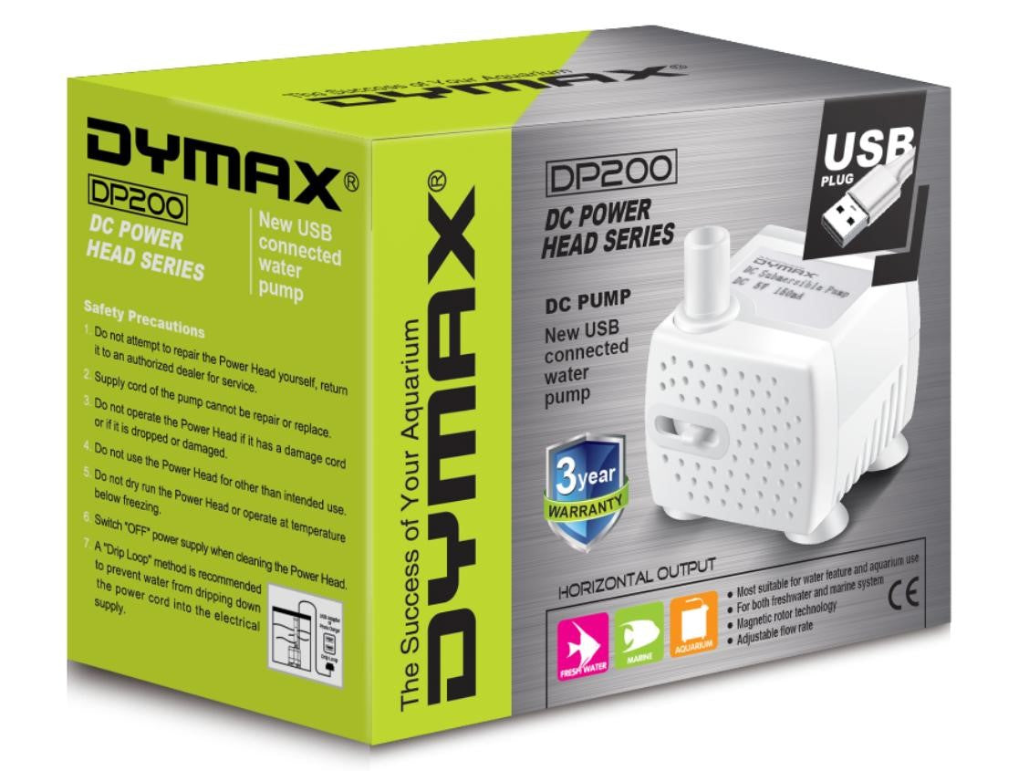 Dymax Dc Power Head Dp-200 – With Usb & 240v Adapter-1