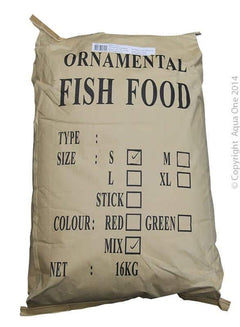 AQUA ONE ECONOMY PELLET FOOD 1MM 16KG - BABY (S)-1