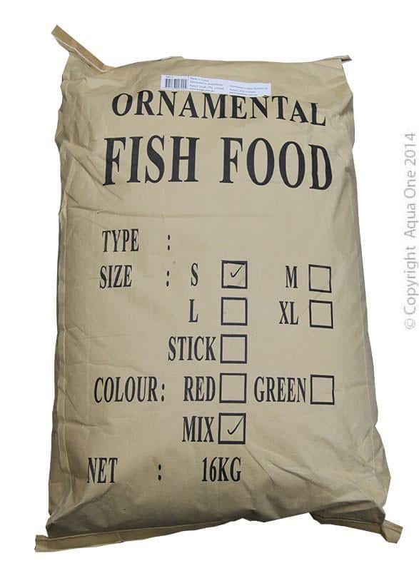 AQUA ONE ECONOMY PELLET FOOD 1MM 16KG - BABY (S)