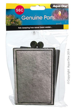 Aqua One ClearView 400 Filter Carbon Cartridge 56c (2pk) (25056c)-1