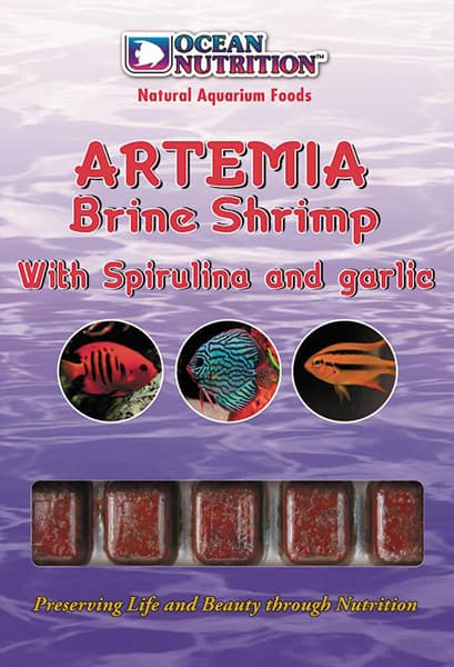 Ocean Nutrition Artemia Brine Shrimp with Spirulina & Garlic 100g-1