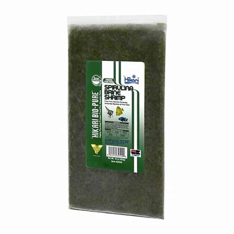 Hikari Spirulina Brine shrimp 454g - Flat Pack-1
