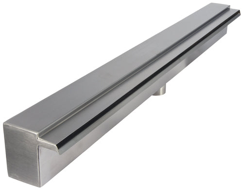 PondMAX Stainless Steel Waterwall - 30mm Lip 1500mm Back Entry-1
