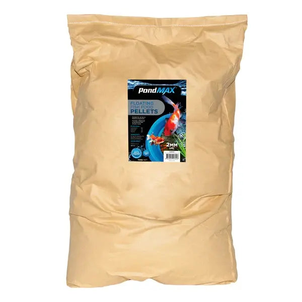 PondMAX Fish Food Pellets (6mm/Lge) 15kg-1