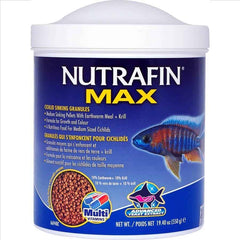 Nutrafin Max Cichlid Medium Sinking Granules 550g Fish Food-1
