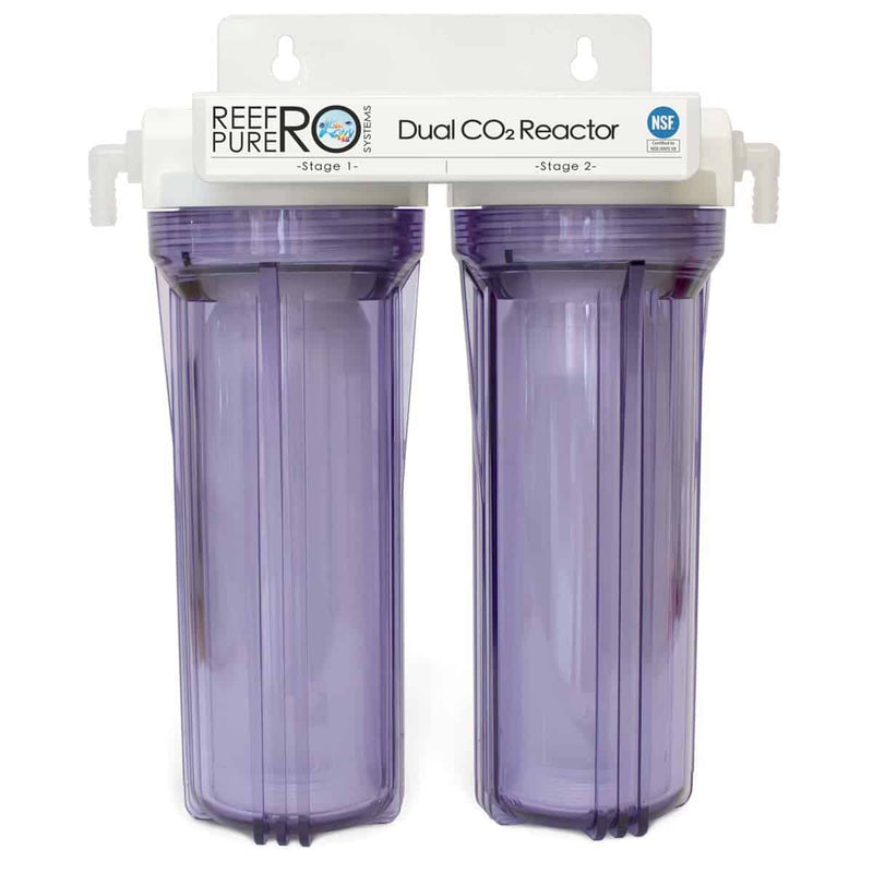 Dual CO2 Media Reactor With 3/8"Barbed Connectors-1