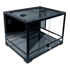 Reptile One RTF 600H Glass Hinged Door Terrarium 60x45x45cm-1