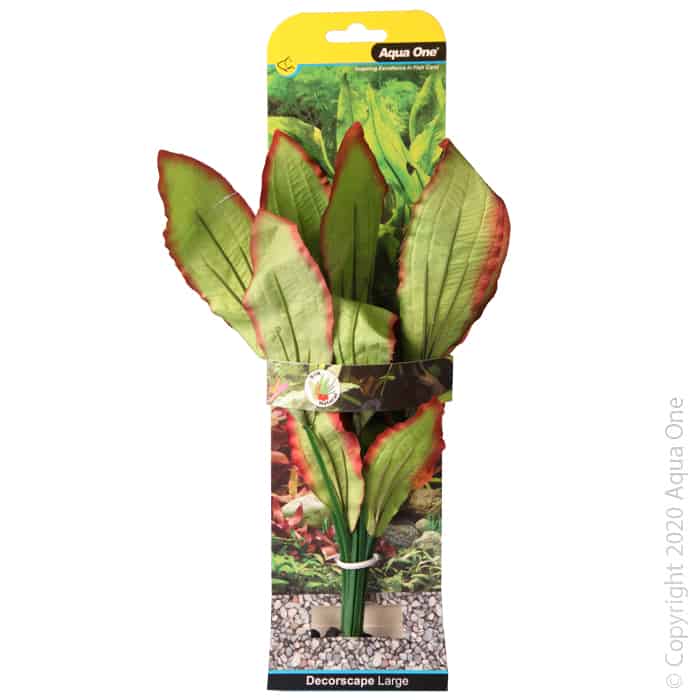 Silk Plant Amazon Red Green Lg-1