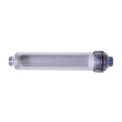 10"X 2"Clear In-Line Housing With 1/4" Portholes-1