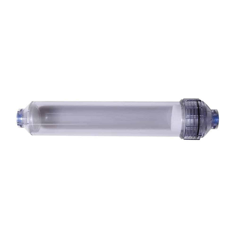 10"X 2"Clear In-Line Housing With 1/4" Portholes-1
