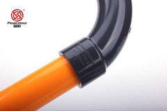 Grey DIN 90 Degree Crescent Moon Elbow-2