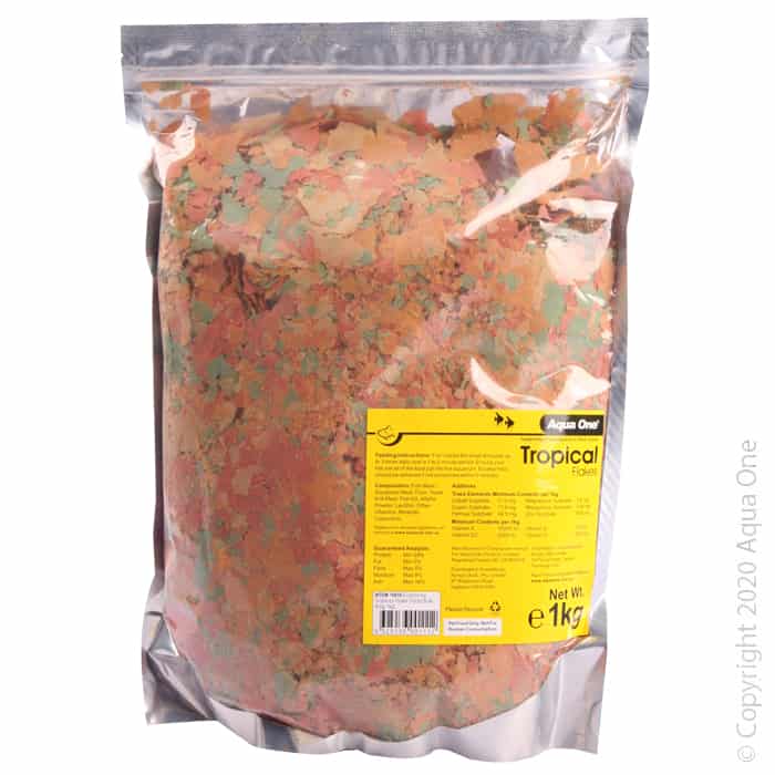 Aqua One Economy Tropical Flake 1kg-1