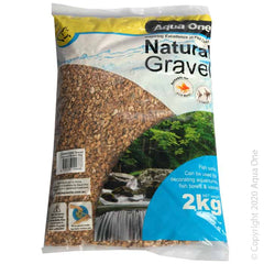Aqua One Natural Gravel Layered Brown 2kg-1