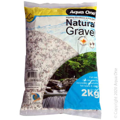 Aqua One Natural Gravel All Sorts 2kg-1