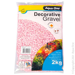 Aqua One Gravel Metallic Pink 2kg-1