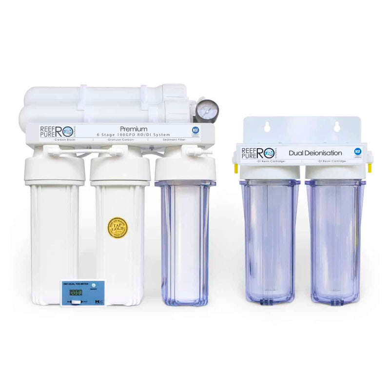 6 Stage 100GPD Premium RO/DI System-1