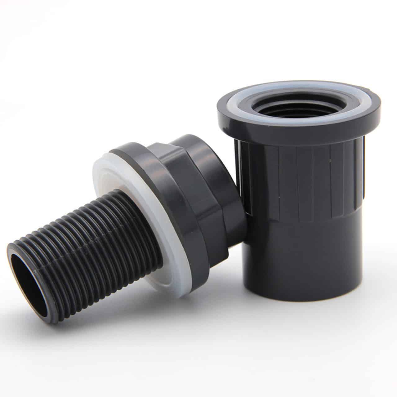 Grey DIN Tank Fitting (Bulkhead)-2