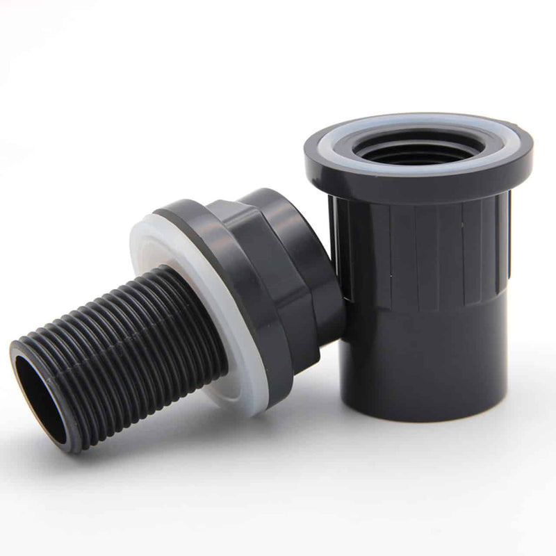 Grey DIN Tank Fitting (Bulkhead)-2