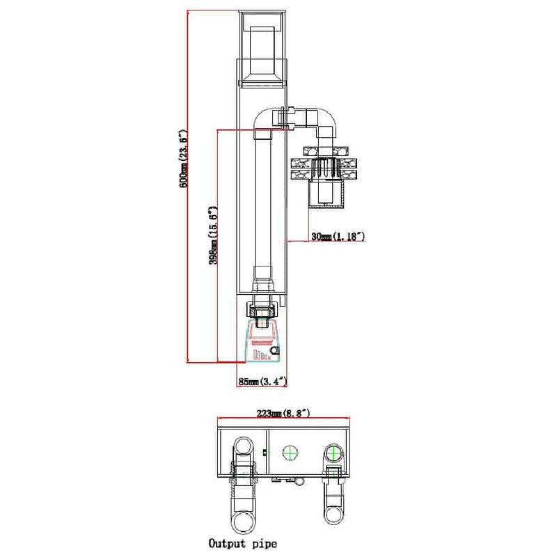 OCTO 1000-HOB Hang-on Skimmer-2