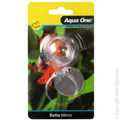 Aqua One Betta Mirror With Float Acrylic 17cm (28454)-1