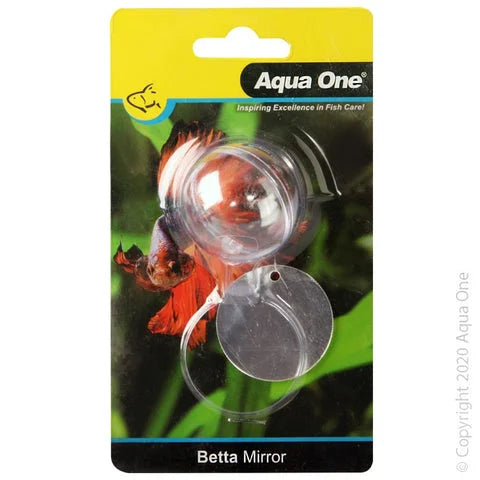 Aqua One Betta Mirror With Float Acrylic 17cm (28454)-1