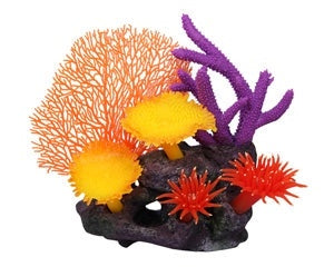 Ornament Copi Coral Multicolour Gorgonian 25x18x20cmh