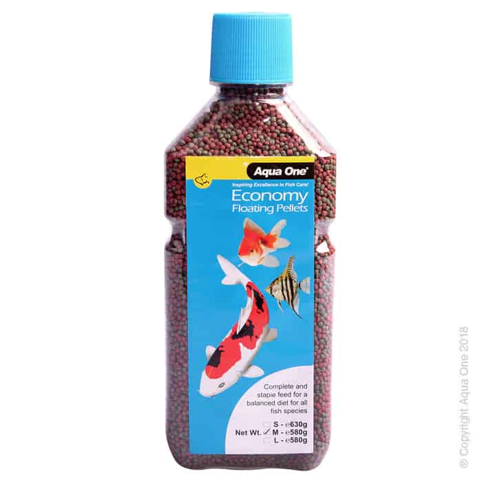 Economy Pellet Food 4mm 1100g Bottle-1