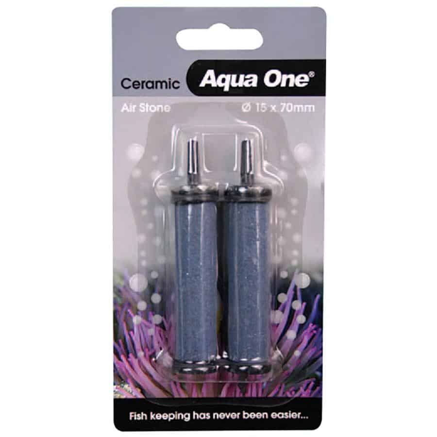 Aqua One 70mm x 15mm Ceramic Air Stone - 2 Pack-1