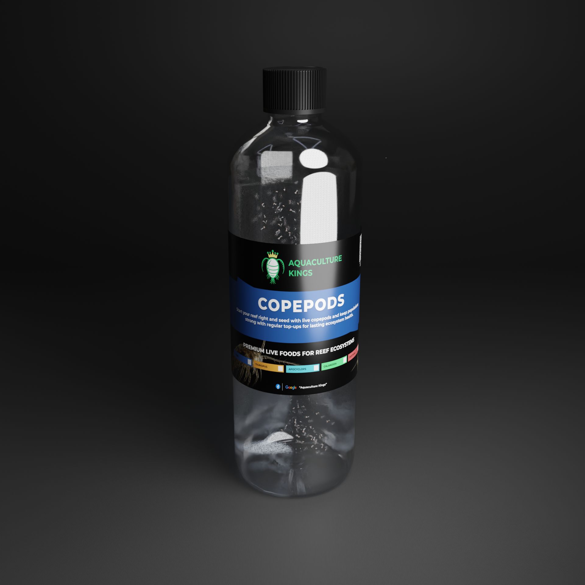 Live Copepods 500ml Calenoid-1