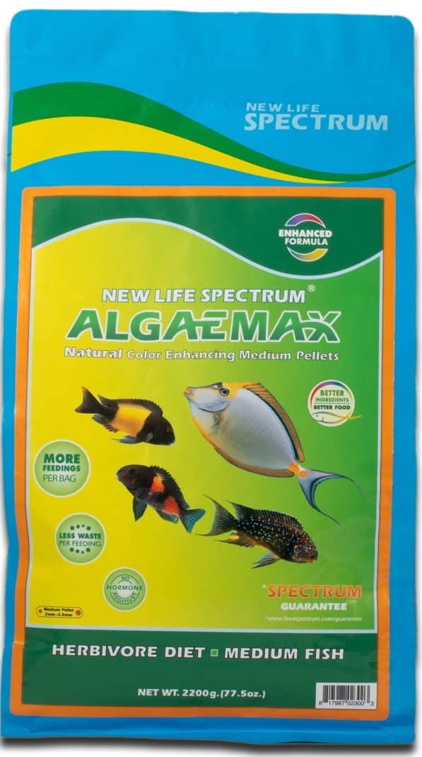 New Life Spectrum Algaemax Sinking Fish Food, 2.2kg, Medium 2-2.5mm-1