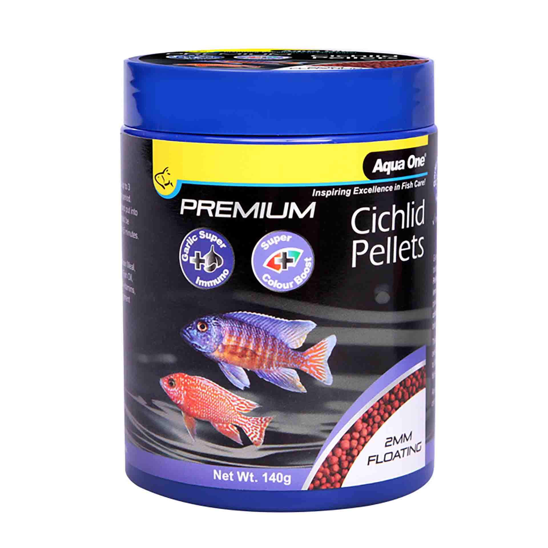 Premium Cichlid Floating Pellets 140g