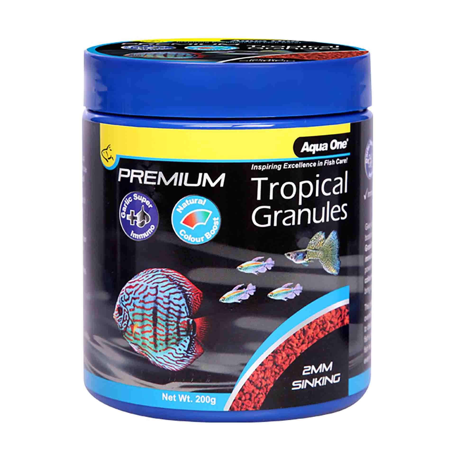 Premium Tropical Sinking Granules 200g
