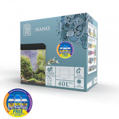 Bioscape Nano Aquarium Unit Black 40ltr 48x26x44cm-1