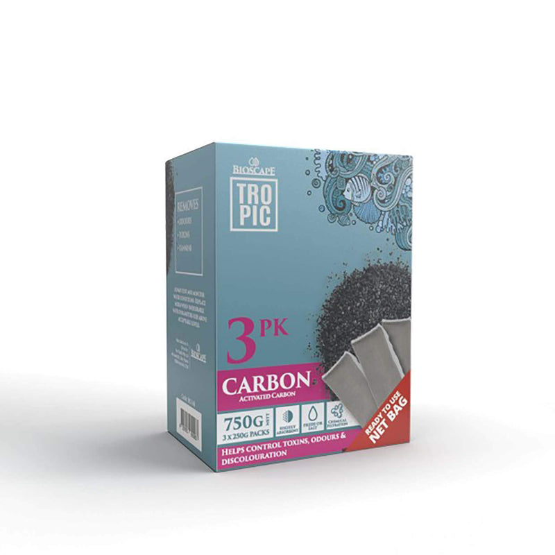 Bioscape Premium Carbon Pouches 750gm 3 x 250gm-1