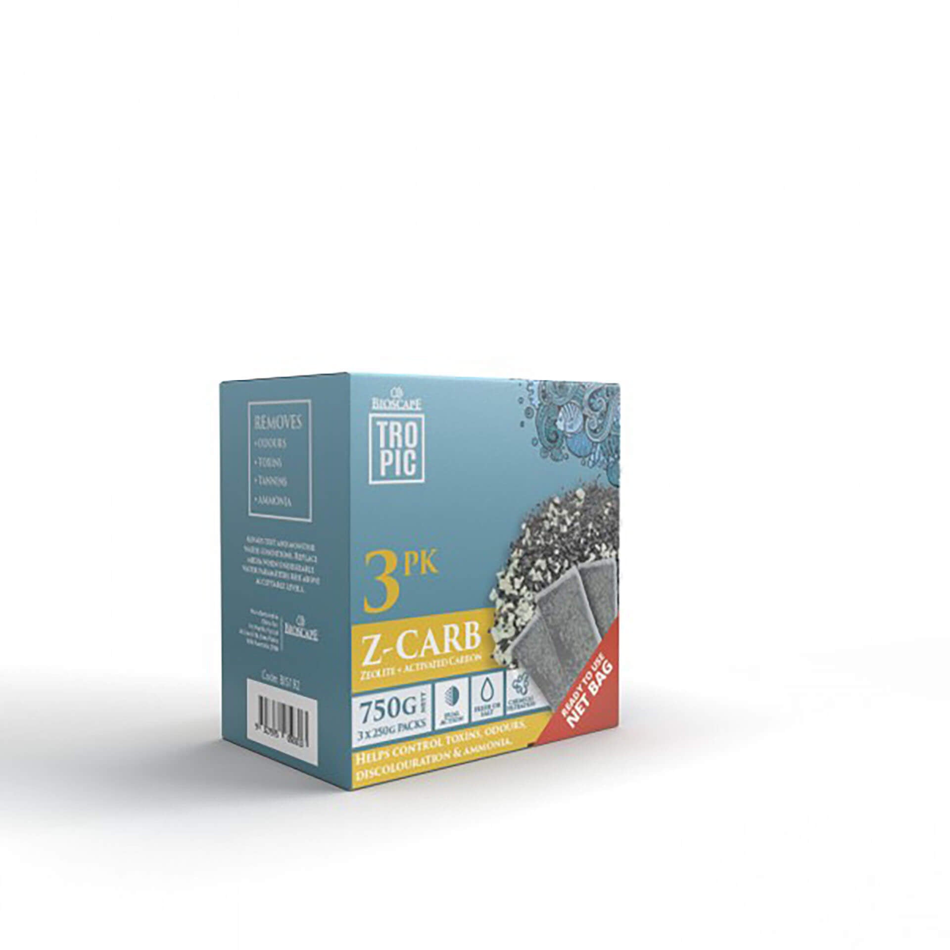 Bioscape Zeo/Carbon Pouches 750gm 3 x 250gm-1