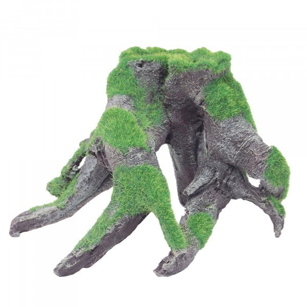 Bioscape Moss Tree Stump w/Roots Large 20 x 15 x 14cm-1